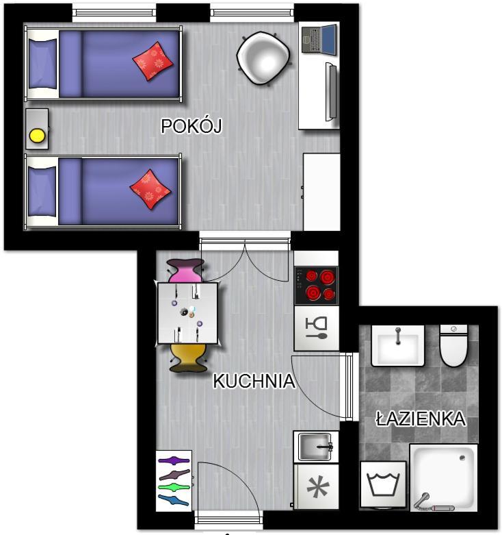 Apartament 100M Od Morza ソポト エクステリア 写真